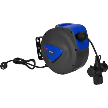 Prodlužovací kabel KRAFT&DELE Prodlužovací kabel s navijákem 3x1,5 mm 10 m KD4045