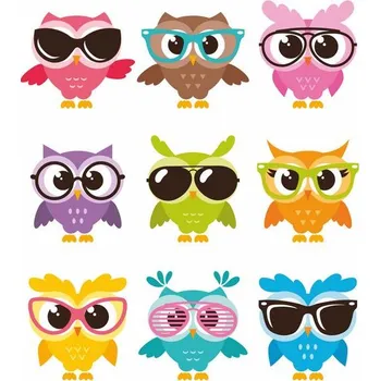 Čisticí roztok na brýle Mikrovlákno na brýle s motivem soviček k objednávce nad 1000 Kč zdarma