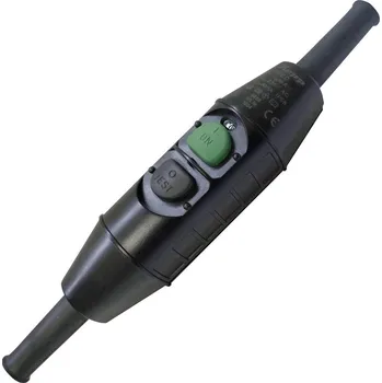 Stavebniny Kopp 193201006 Bezpečnostní mezizásuvka 230 V černá IP55