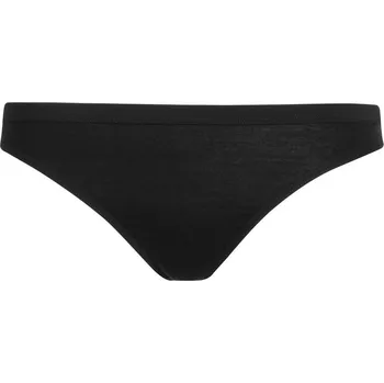 Dámské termo spodky spodní prádlo dámské ICEBREAKER W Siren Thong BLACK - L