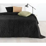 PŘEHOZ NA POSTEL LUIZ6 170X210 CM ČERNÝ