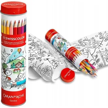 Pastelka Akvarelové Pastelky Caran d'Ache 18 ks