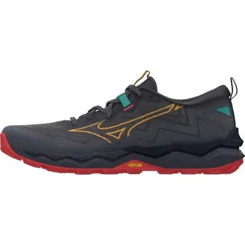 Pánská sportovní obuv Pánská běžecká obuv Mizuno WAVE DAICHI 9 11.5 Černá, Žlutá, Červená
