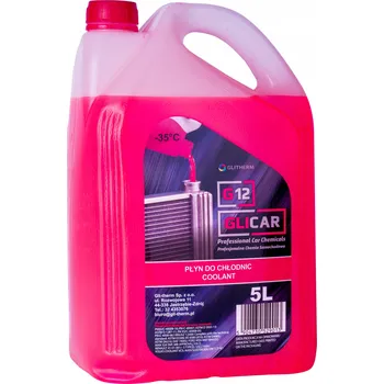 Nemrznoucí směs do chladiče Chladicí kapalina GLICAR G12 5L /červená/ -35 °C