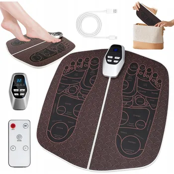 Masážní přístroj MASÁŽNÍ PODLOŽKA EMS HNĚDÁ MASÁŽNÍ PŘÍSTROJ NA NOHY EMS MASÁŽNÍ PODLOŽKA MASÁŽNÍ PŘÍSTROJ NA TĚLO