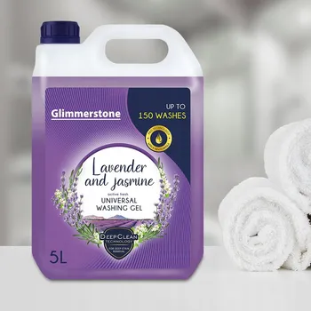 Prací gel Gel na praní Glimmerstone univerzální 5 l levandule a jasmín 150 praní