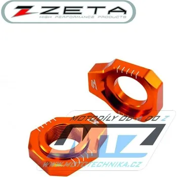 Dorazy osy zadního kola ZETA ZE93-5417 - KTM 125SX+150SX+250SX + 250SXF+350SXF+450SXF / 13-22 + KTM XC+XCF + Husqvarna+Gas-Gas - oranžové KTM sx-f-125 2013-2018