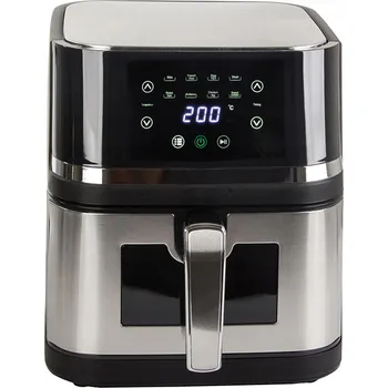 fritéza Horkovzdušná fritéza 10L Air Fryer velká pro pečení 2400W