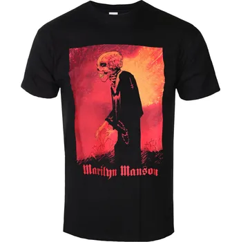 Tričko metal pánské Marilyn Manson - Madmonk - ROCK OFF - MMTS16MB - XXL