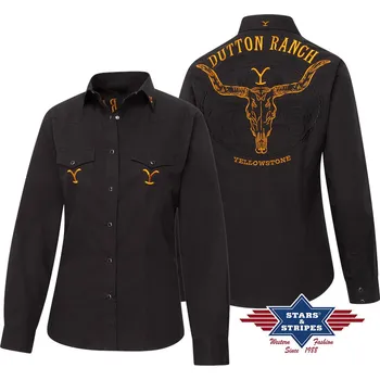 Vybavení pro jezdce dámská westernová košile Yellowstone Velikost: M