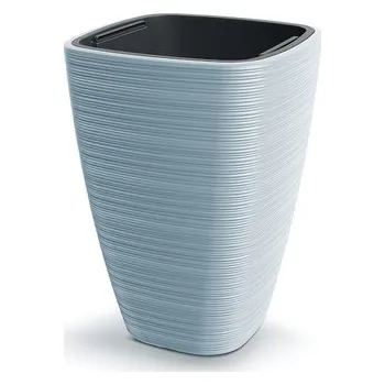 Květináč VENA SQUARE 28,9 cm - barva: světle šedá