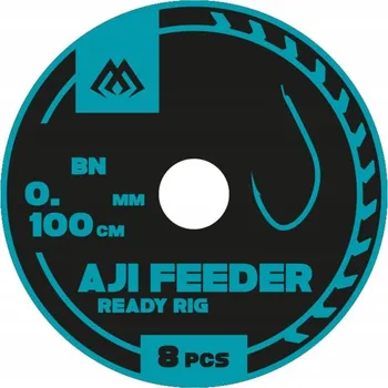 Rybářský háček Háčky Mikado s zemním splávkovým návazcem, velikost 10 8 ks