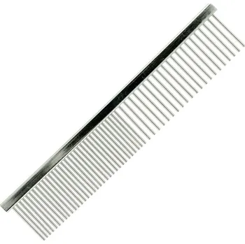 Péče o srst a drápky Kovový hřeben na macrame 16cm