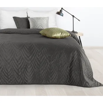 Přehoz na lůžko PŘEHOZ NA POSTEL LUIZ6 220X240 CM GRAFITOVÝ