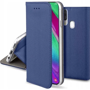 Pouzdro na mobilní telefon Flipové pouzdro Hero Case pro Samsung Galaxy A40, modré