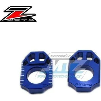 Dorazy osy zadního kola ZETA ZE93-5312 - Yamaha YZ125+YZ250 / 99-24 + YZF400+YZF426+YZF250+YZF450 / 98-08 + WRF400+WRF426+WRF250+WRF450 / 98-24 + WR250R+WR250X / 07-20 - modré YAMAHA WR 250 F 1999-2021