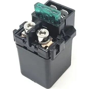 Startér DZE startovací relé startéru HONDA CB 300/500/650/1000/1100/1300; CBR 600/650/900/1000/1100; NC 700; VF 750; PC 800; XRV 750; KAWASAKI EN 500; ER 500/650; GPZ 1100; VN 900/1500/1700; s 750/1000; ZX 600/900/1000 (27010-0787;35850-MR5-007) (150A) (DZE)