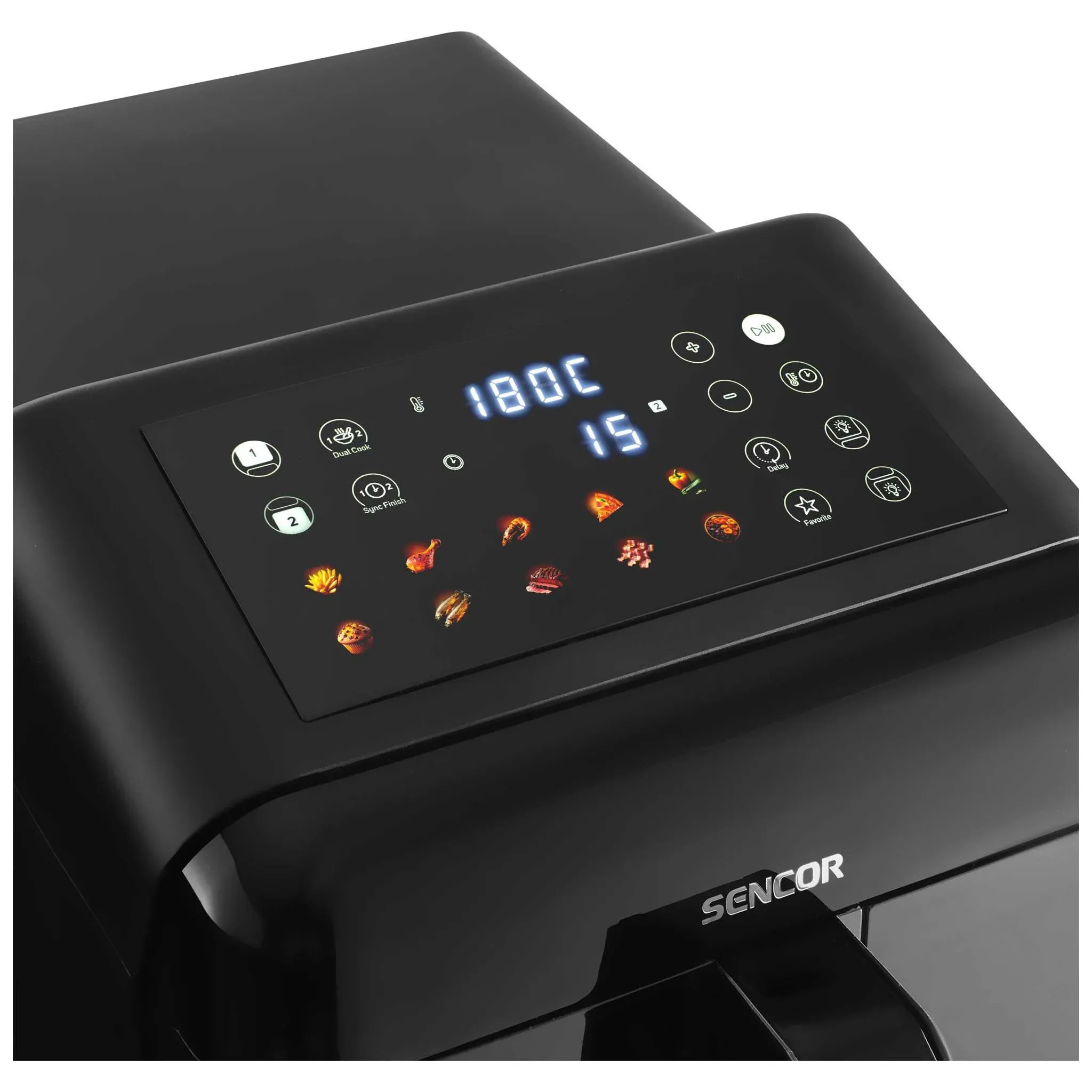 Fotografie 6 - Fritéza Sencor SFR 1250BK černá