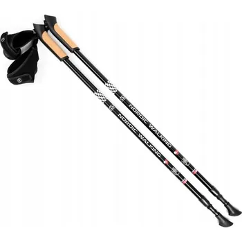 Trekingová hůl Hole SMJ Long Life 110-135 cm černé