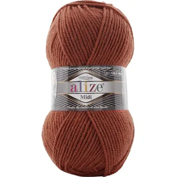 Příze Alize Superlana Midi 597 Pletací příze