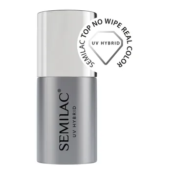 Přípravek na nehty Semilac gél lak Top coat Real Color 7ml TPO FREE