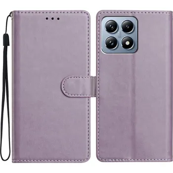 Pouzdro na mobilní telefon Clots knížkové pouzdro na Xiaomi 15T Pro - fialové