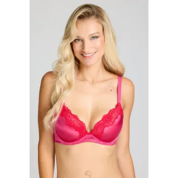 Podprsenka Dorina push-up podprsenka s kosticemi růžová - DORPK0166/růžová / 75D DOR1D051