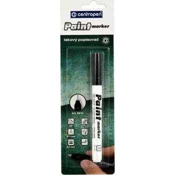 CENTROPEN Popisovač 9211 černý LAKOVÝ