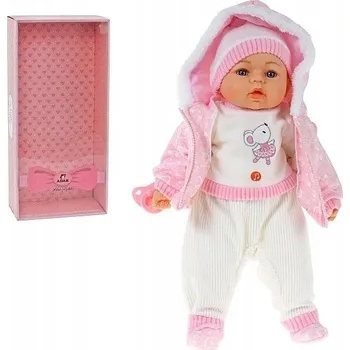 Panenka MIMINKO 45cm PANENKA , zpívá + dudlík Lux karton