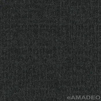 Koberec Kobercové čtverce Tarkett Desso AirMaster Sphere 9030 - černé