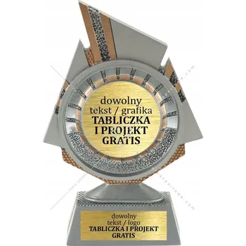 Hnědá 3D prostorová soška / figurka univerzální 20 cm + ŠTÍTEK