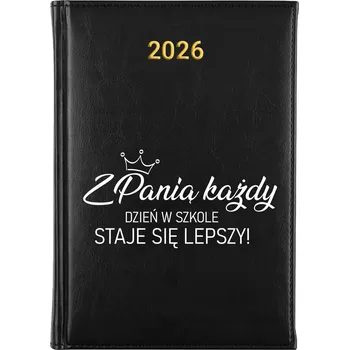 Kalendář Knižkový kalendář 2026 A5 černý