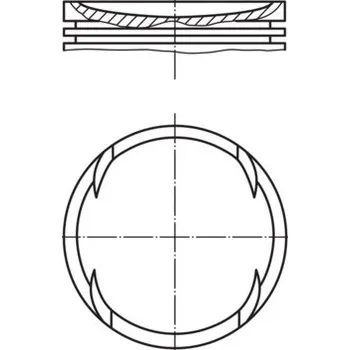 Píst motoru Píst MAHLE 030 64 01
