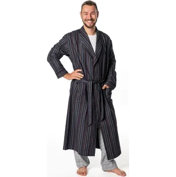 Dámské noční prádlo LUIZ Pánský flanelový župan G2 Velikost: XXL