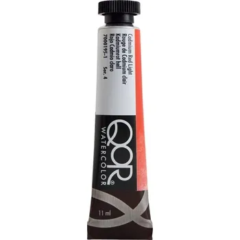 Vodová barva QOR Watercolor 7000195-1 Akvarelová barva Cadmium Red Light 11 ml 1 ks