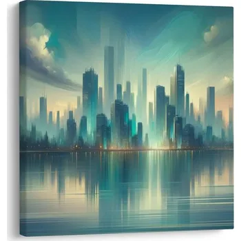 Obraz Dovido Obraz odraz města na hladině