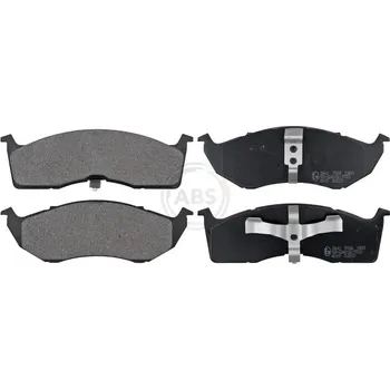 Brzdová destička Sada brzdových destiček, kotoučová brzda A.B.S. 38642