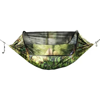 Horské kolo Hamaka 2v1 s moskytiérou - Kamufláž