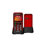 Mobilní telefon Mobiola MB700 červený