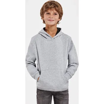 Dívčí mikina Dětská mikina URBAN CLASSICS UCK7281 HEATHER GREY 158-164