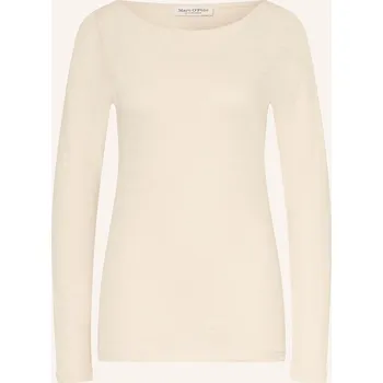 Dámské tričko Marc O'polo Dámské Tričko S Dlouhým Rukávem, krémová, 44