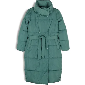 Dámská bunda GATE Prodloužená zimní bunda s páskem 36 624-0104/432