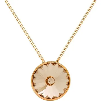 Řetízek Stříbrný zlacený řetízek s přívěskem Victoria Cruz A2809-02DG