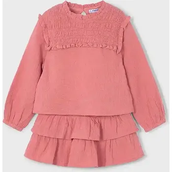 Dětská souprava Mayoral 4933.6J.Mini.9BYA růžová 38X, vel. 122