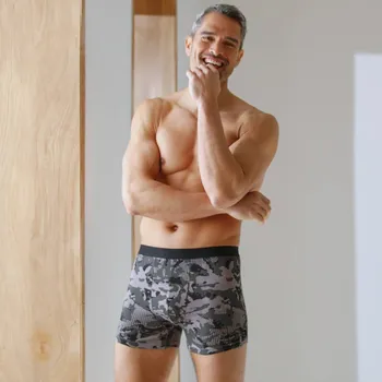 Boxerky Sada 2 boxerek s potiskem tmavě zelená 93/100 (L)