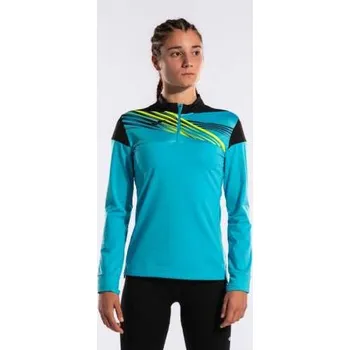 Dámská mikina Sportovní mikina damská Joma Elite X Sweatshirt fluor turquoise black 901810.011