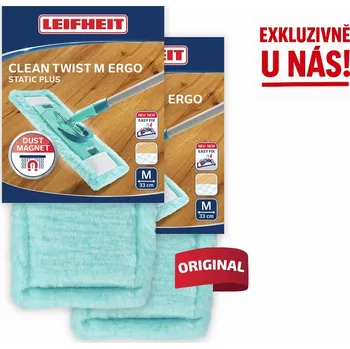 Vysavač na okno Návlek na mop Clean Twist M Ergo Static Plus - 2 ks v balení 55163