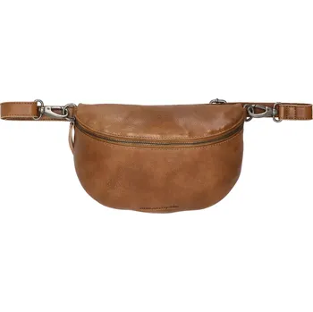 Ledvinka Hnědá elegantní ledvinka z pravé kůže „Venitta“