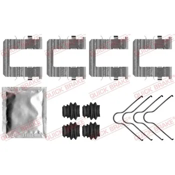 Přislušenství brzdového systému Sada příslušenství, obložení kotoučové brzdy OJD Quick Brake 109-0074