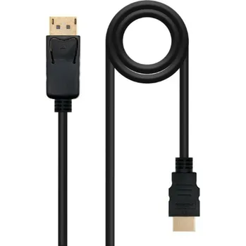 Audio rekordér Adaptér DisplayPort na HDMI NANOCABLE 10.15.430 Černá Rozměr: 2 m